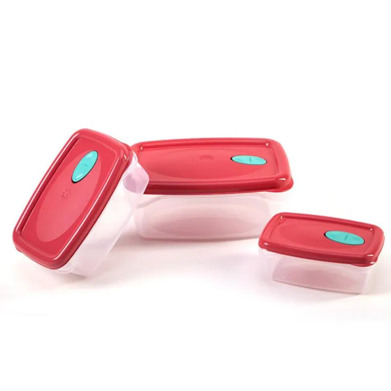Dózy na potraviny FRESKA, červená BAMA Dokud Zásoby Vydrží