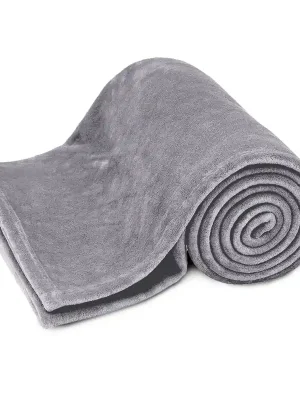 Zlevněný Mikroflanelová deka, šedá ARÔME HOME