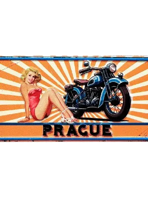 Dekorativní magnet Motorka GiftyCity Cenově Výhodný