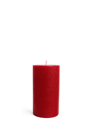 Nejlepší Volba Rustikální svíčka, rubínově červená ARÔME