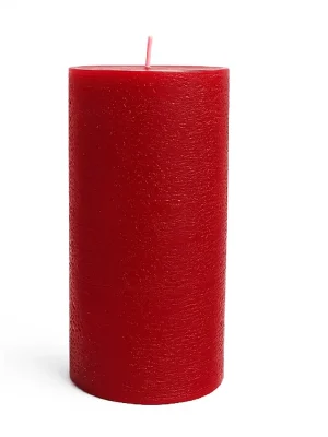 Rustikální svíčka, rubínově červená ARÔME Originální