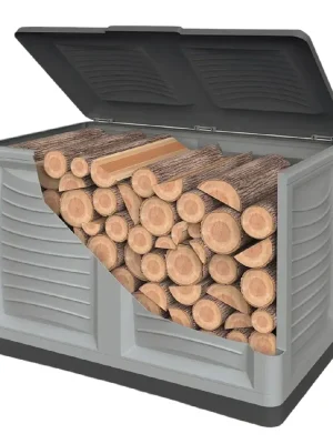 Kup Teď Úložný box METTITUTTO 200 l, šedá/černá BAMA