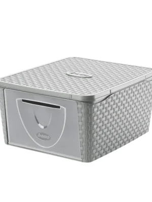 Poslední Šance Víceúčelový modulární box INFINITY, šedý BAMA