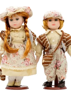 Koupit Online Porcelánová panenka 30 cm, 2 ks