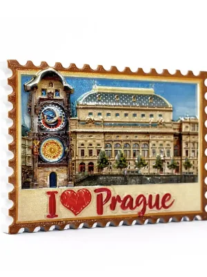 Bezpečná Platba Prague 7,5 x 5,5 cm lesk GiftyCity