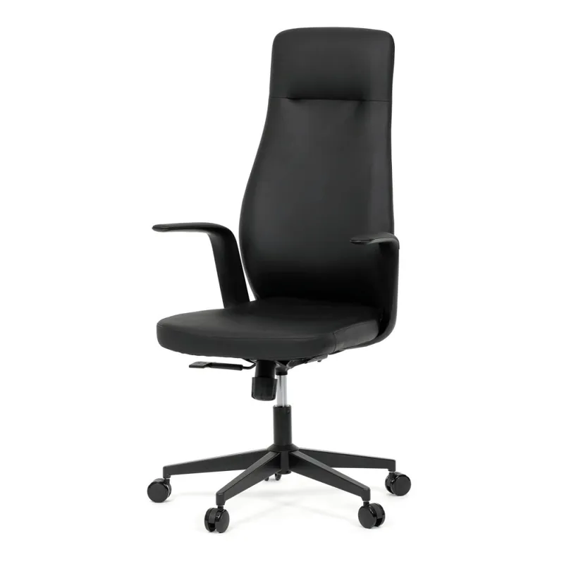 Horká Nabídka Kancelářské křeslo, synchronní mechanismus, černá ekokůže, KA-T8325 BK