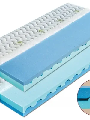 Matrace DÁDA - matrace s provzdušňujícími otvory - Vyberte si potah matrace AloeVeraVyberte si rozměr matrace 195 x 85 x 15 cm Cenově Výhodný