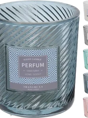 Výprodej PROHOME - Svíčka ve skle Aroma různé barvy