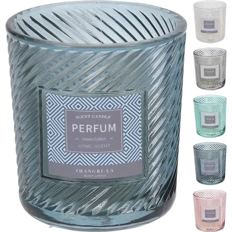 Výprodej PROHOME - Svíčka ve skle Aroma různé barvy