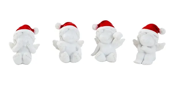 Akce PROHOME - Anděl v čepičce 4,5cm různé druhy