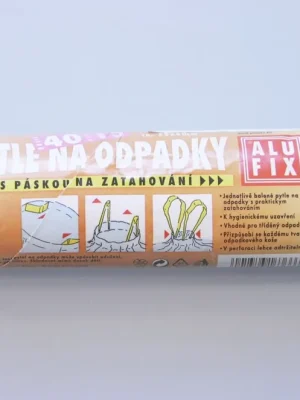 ALUFIX - Sáčky zatahovací 40l/15ks Sezónní Sleva