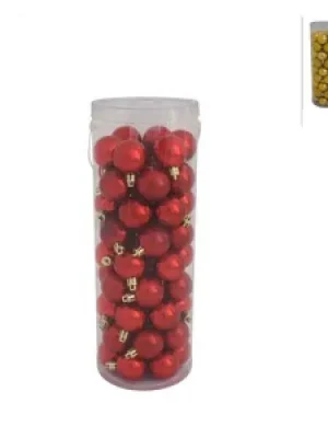 Top Prodej PROHOME - Koule vánoční 4cm 54ks různé barvy
