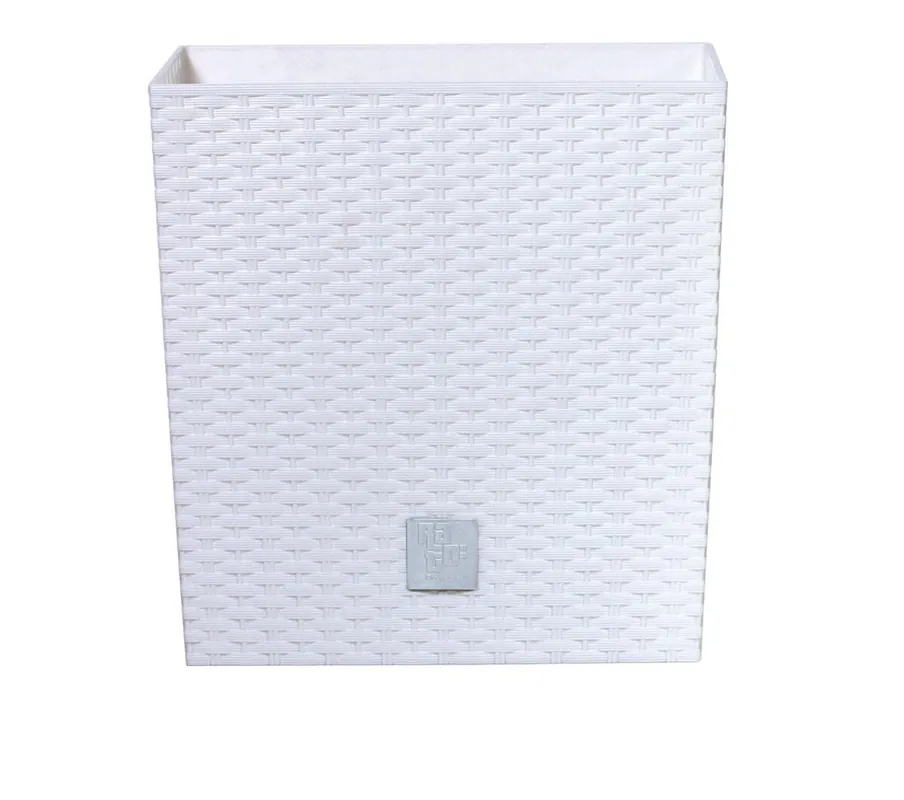 Top Prodej PROSPERPLAST - Květináč Rato Low 26,5cm bílý