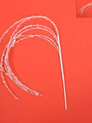 Výhodná Nabídka PROHOME - Dekorace vánoční 80cm bílá