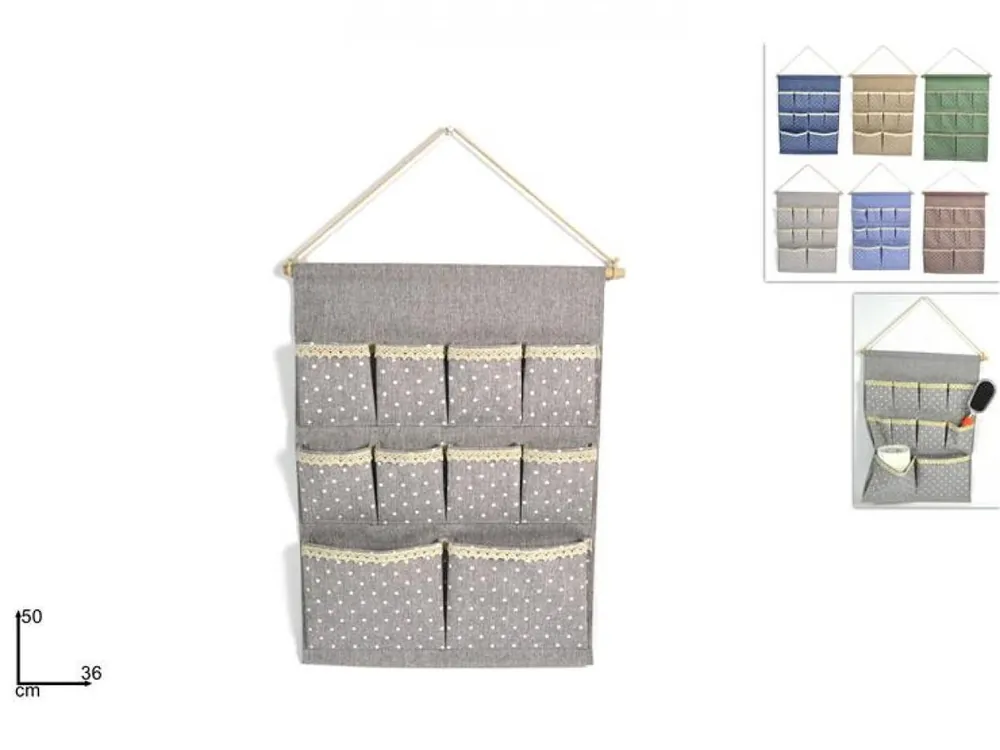 Akce PROHOME - Kapsář koupelnový závěsný 50x36/10cm různé barvy