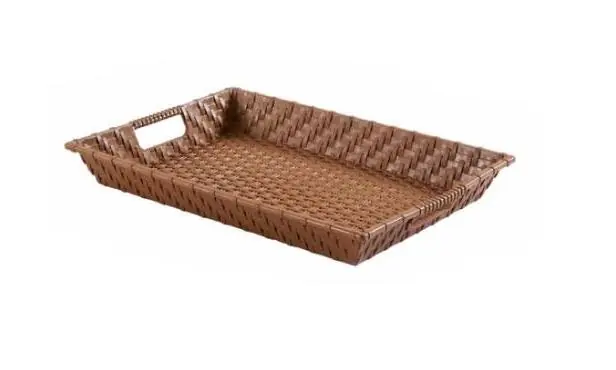 Top Prodej PROHOME - Podnos Rattan s uchy 47,5x35x6cm různé barvy