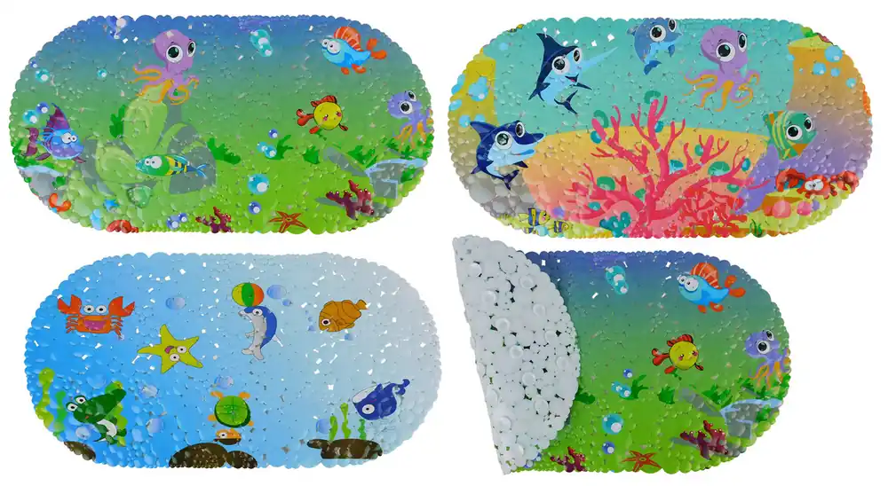 Víkendová Akce PROHOME - Podložka do vany 33x64cm, různé vzory