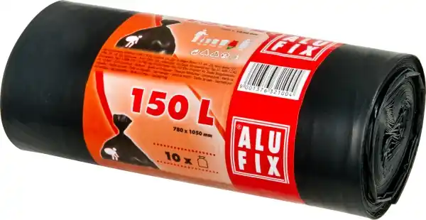 ALUFIX - Sáčky na odpad 150l/10ks černé Ověřený