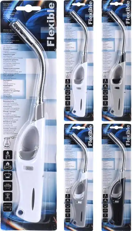 Výprodej PROHOME - Zapalovač plyn 27cm FLEXI různé barvy