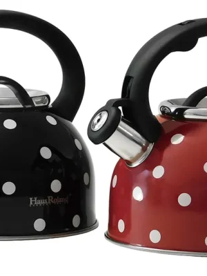 Cenová Bomba PROHOME - Čajník 2,5l pískací různé barvy, výška 21cm