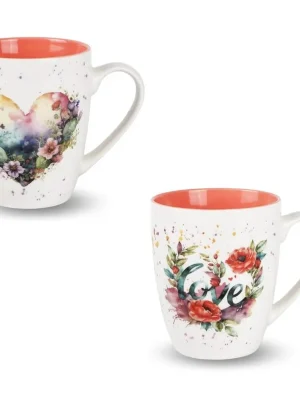 Dokud Zásoby Vydrží VERONI - Hrnek 360ml Coral různé motivy