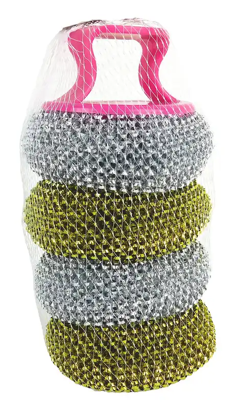 Rychlé Dodání PROHOME - Drátěnka plast 4ks