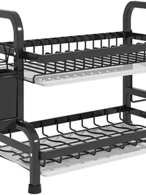Cenově Výhodný PROHOME - Odkapávač na nádobí 51,5x15x25,5cm 2patra