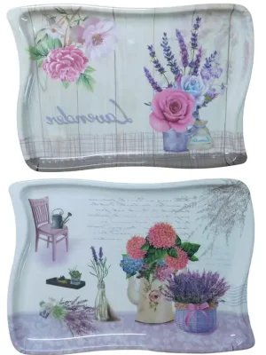 Výprodej PROHOME - Podnos dekorační 38,5 x 27,5cm různé dekory
