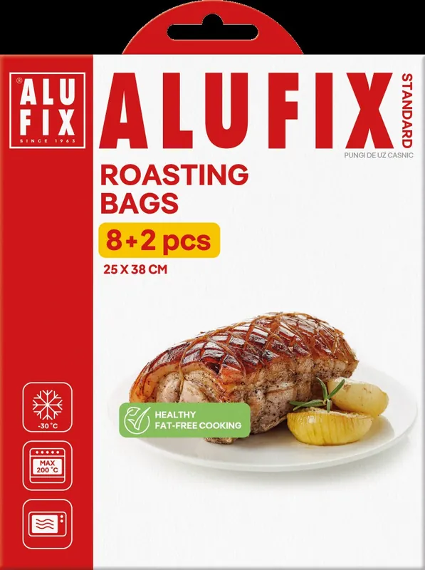 ALUFIX - Sáčky na pečení 8+2ks Jen Po Omezenou Doba