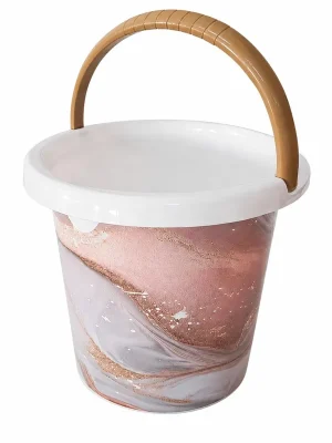 PROHOME - Vědro 5L Béžový Mramor Ihned K Objednání