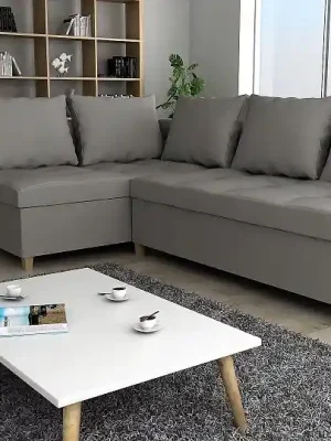 Vrácení Zdarma Rohová rozkládací sedačka DREAMER Volba barvy