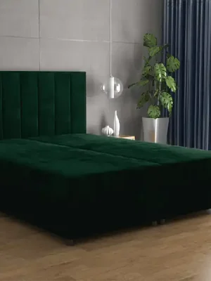 Akční Cena Postel VIKI 160x200 zelená