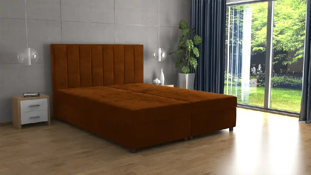 Finální Výprodej Postel VIKI 180x200 měděná