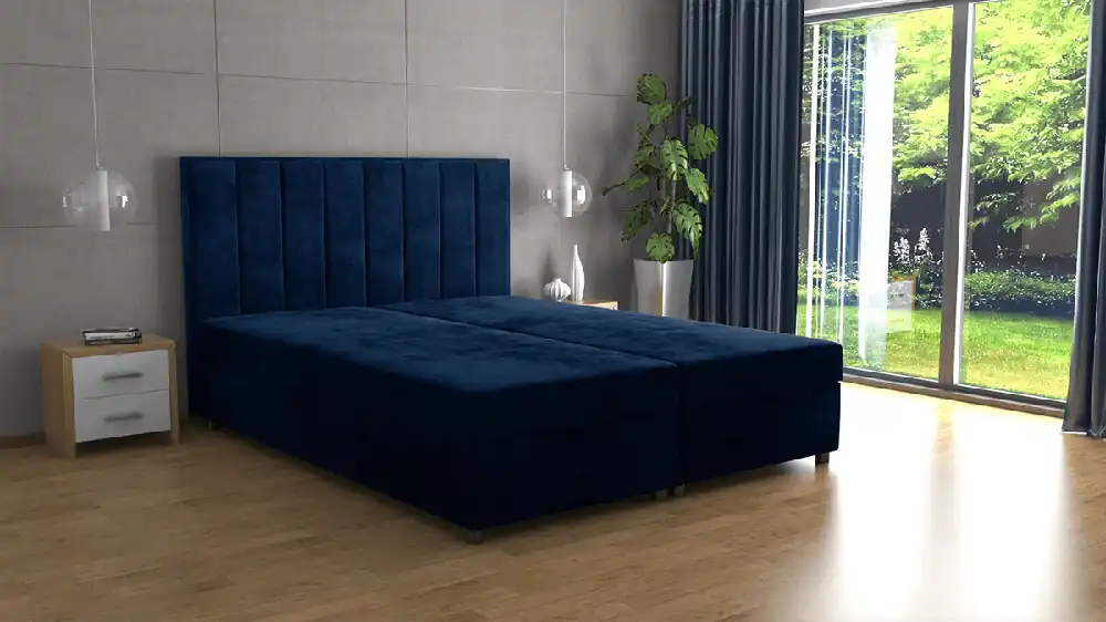 Postel VIKI 180x200 modrá Novinka