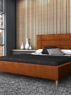 Dokud Zásoby Vydrží Postel EDA 180x200 měděná