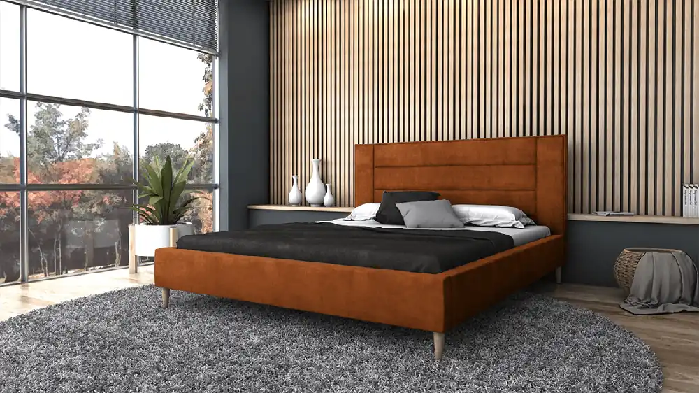 Dokud Zásoby Vydrží Postel EDA 180x200 měděná