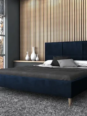 Postel SAND 160x200 modrá Speciální Cena