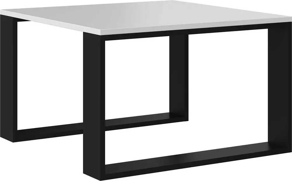 Výhodná Nabídka Konferenční stolek LOFT MODERN MINI bílá + černá