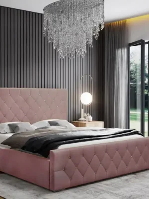 Postel MODEL 01 140x200 starorůžová - MAGIC VELVET 2257 Nakupujte Hned