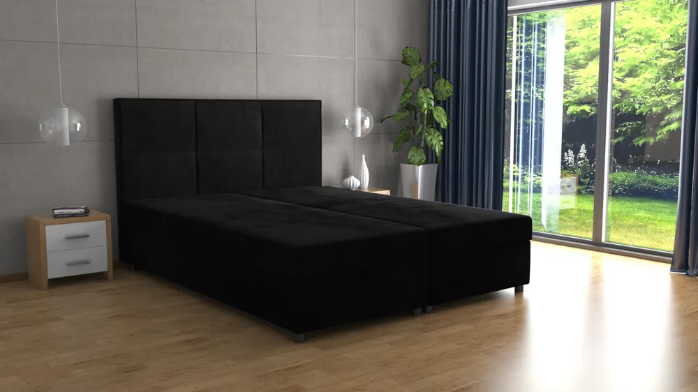 Ihned K Objednání Postel FIFI 180x200 černá