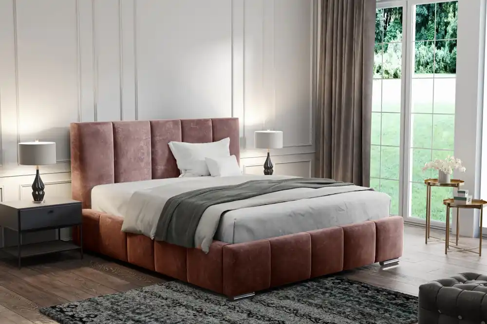 Postel MODEL 09 120x200 cihlová - EUREKA 2142 Horká Nabídka