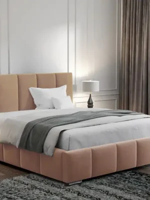Postel MODEL 09 180x200 růžová - MAGIC VELVET 2269 Výhodná Nabídka