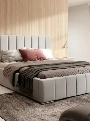Kup Teď Postel MODEL 10 180x200 světlešedá - MAGIC VELVET 2240