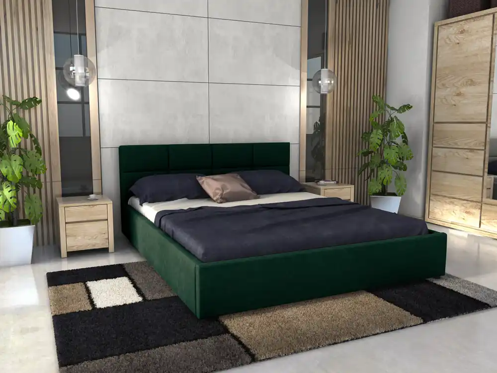 Top Prodej Postel LIDIA 180x200 zelená