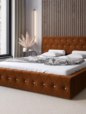 Postel VITO 160x200 měděná Top Prodej