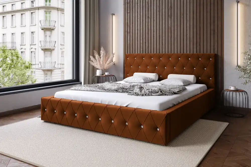 Postel VITO 160x200 měděná Top Prodej