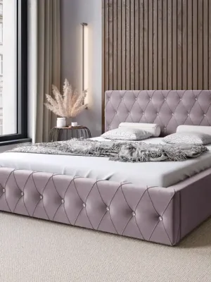 Postel VITO 160x200 růžová Víkendová Akce