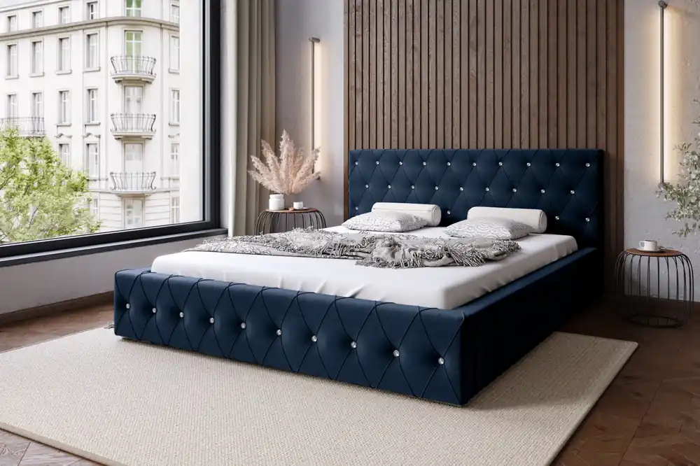 Postel VITO 160x200 modrá Top Prodej
