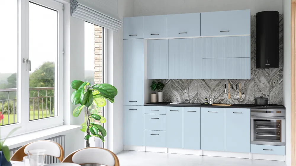 Nakupujte Hned Kuchyňská linka DAFNI 280 cm Denim