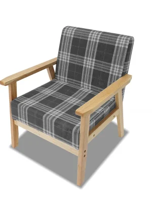 Křeslo JANEK mřížka šedý Must-Have